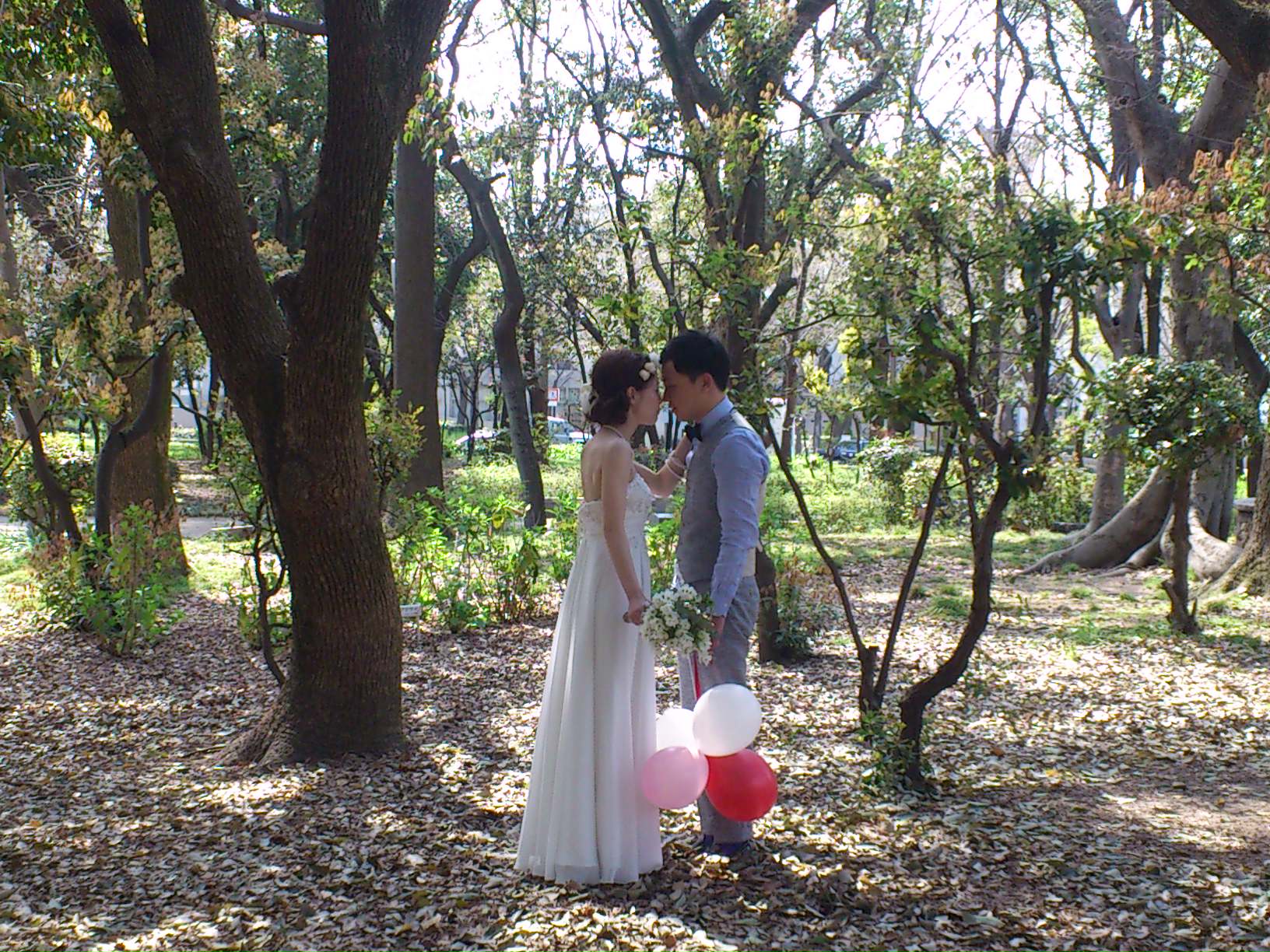 ウェディングベールの手作りはいかが 結婚写真 フォトウェディング 大阪