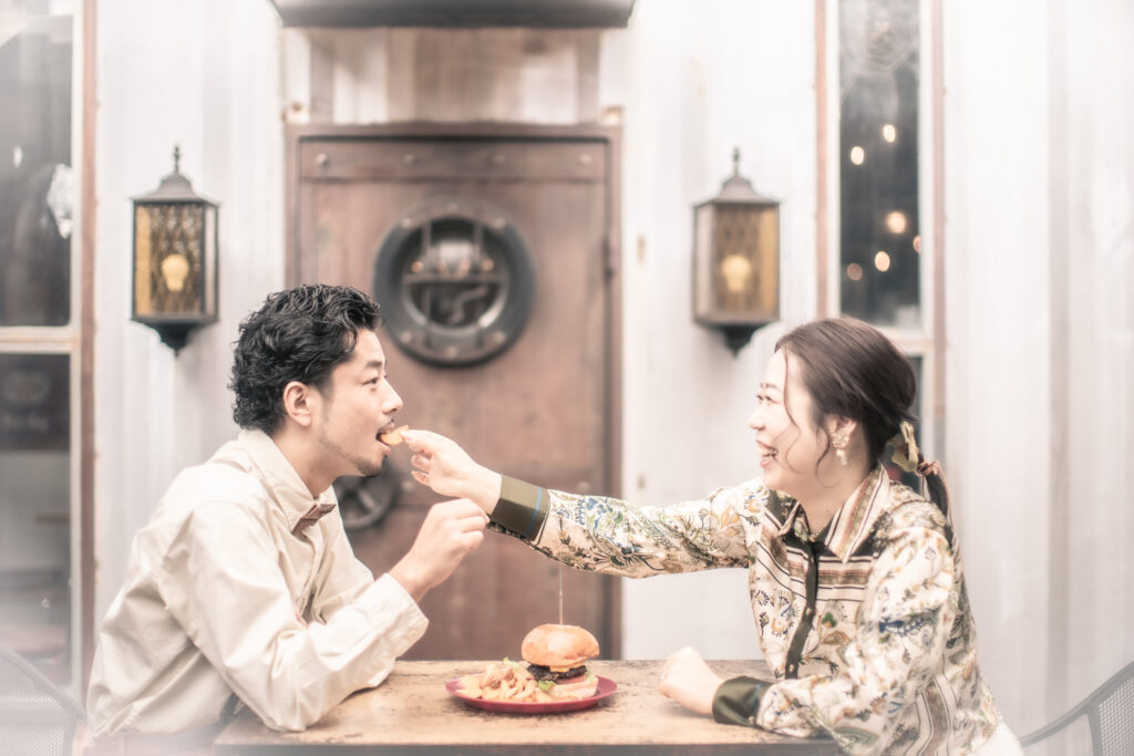 フォトウェディング撮影　オフショット