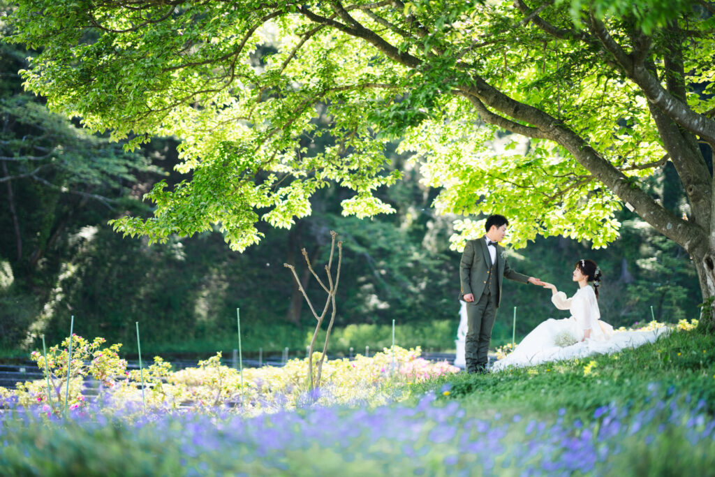 茨城県でフォトウェディングロケーション撮影の写真