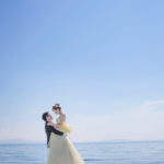フォトウェディング,結婚写真,大阪,ドレス,ロケ,海